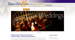 Desktop Screenshot of dancekinexion.com